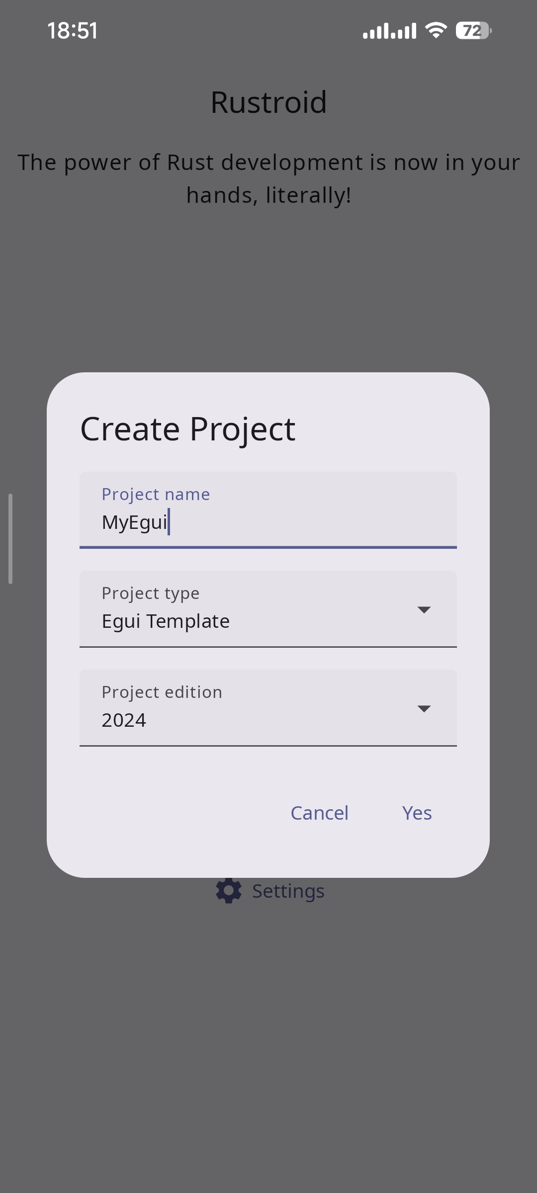 rustroid_create_project